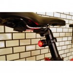 Dosun Light - RC100 - Silver - Rear - USB Dosun Light - RC100 - Silver - Rear - USB