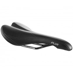 Madison FLUX XC / Road MTB Black Cromo Rails Bike Saddle 