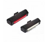 Moon Light Set Comet Bike Front 100 lumens and Rear 35 Lumens